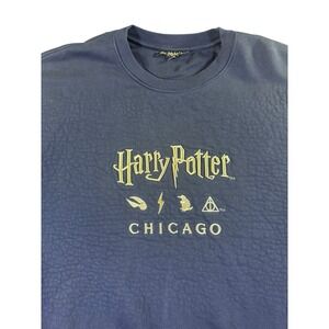 Harry Potter Shop Chicago Exclusive Official Black Crewneck Sweatshirt Size XL